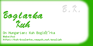 boglarka kuh business card